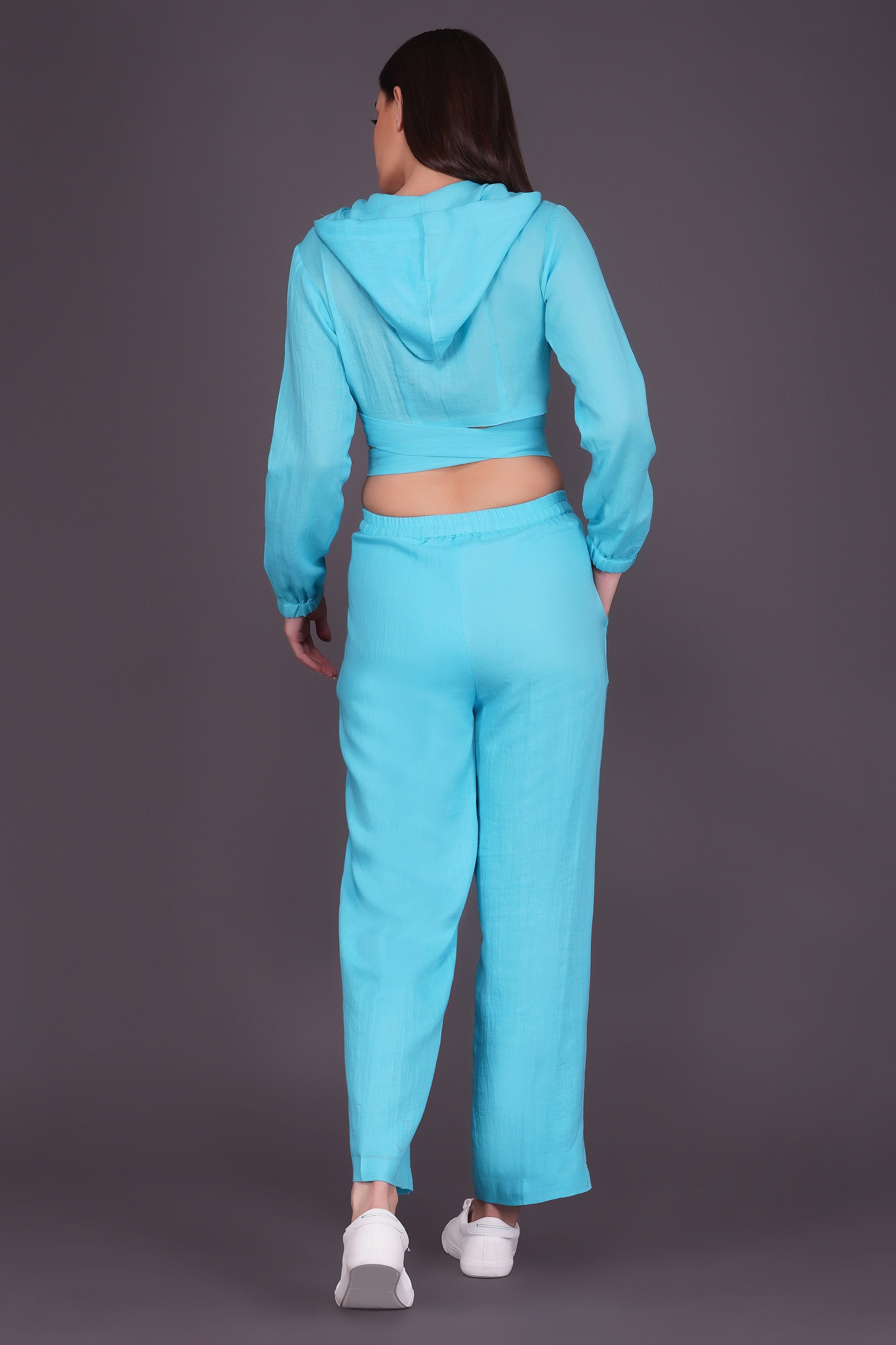 Organic chemical free dye cotton track suit