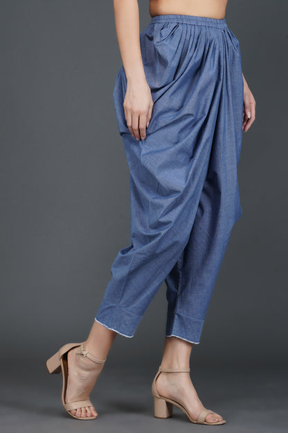 Cotton ready wear women dhoti bottom