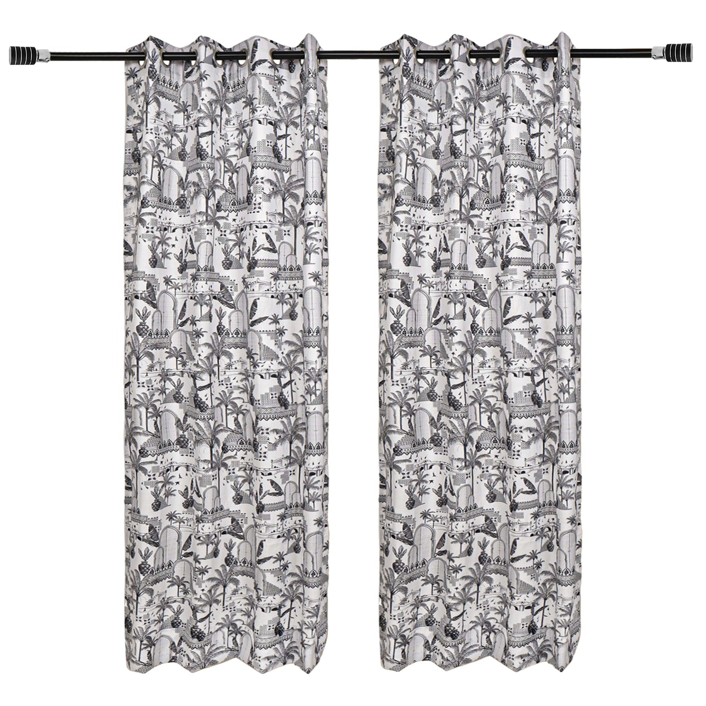 Ritual Ethnic Decor | Cotton Curtains (Set of 2)