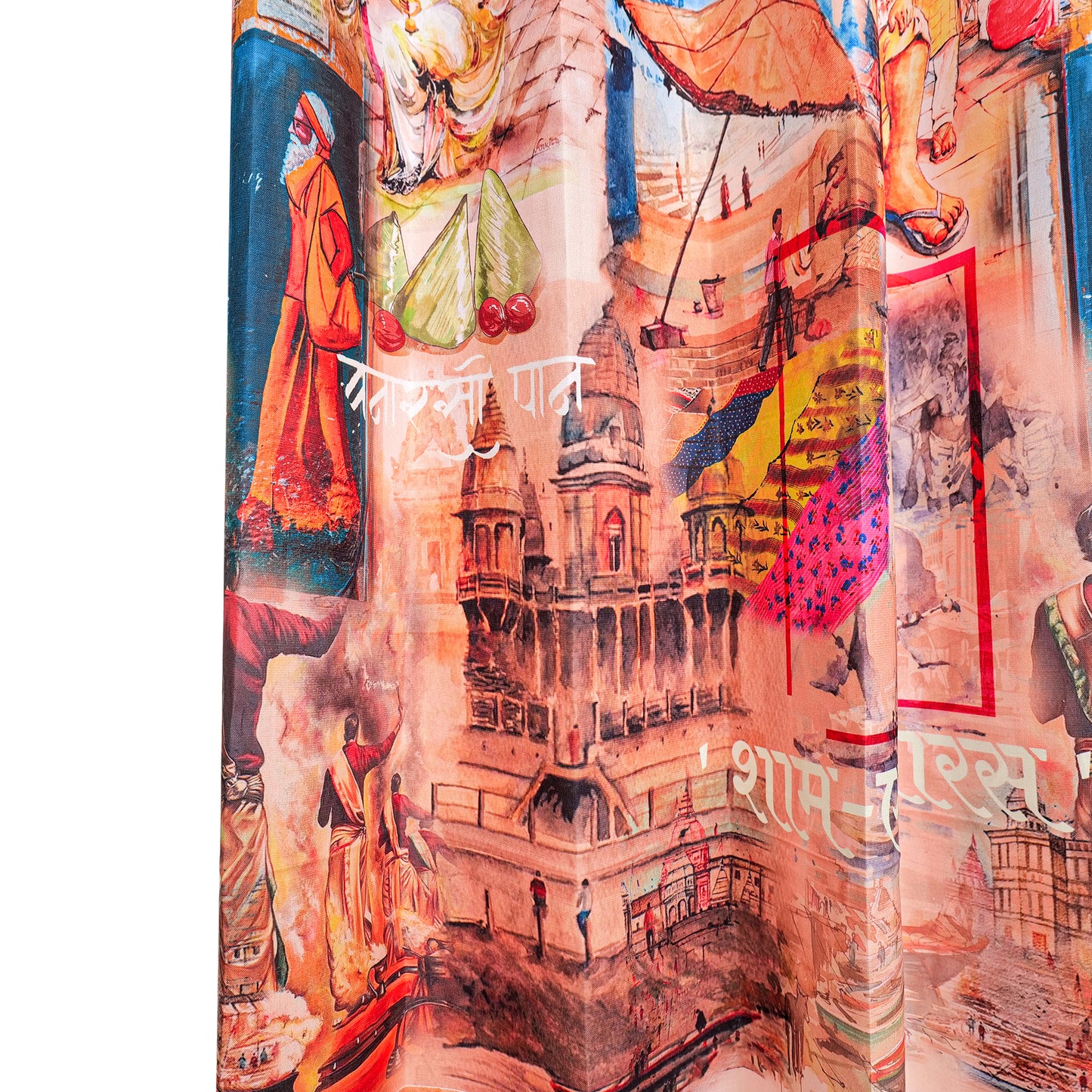 Banarasi Dharma Curtain | Cotton Prints (Set of 2)