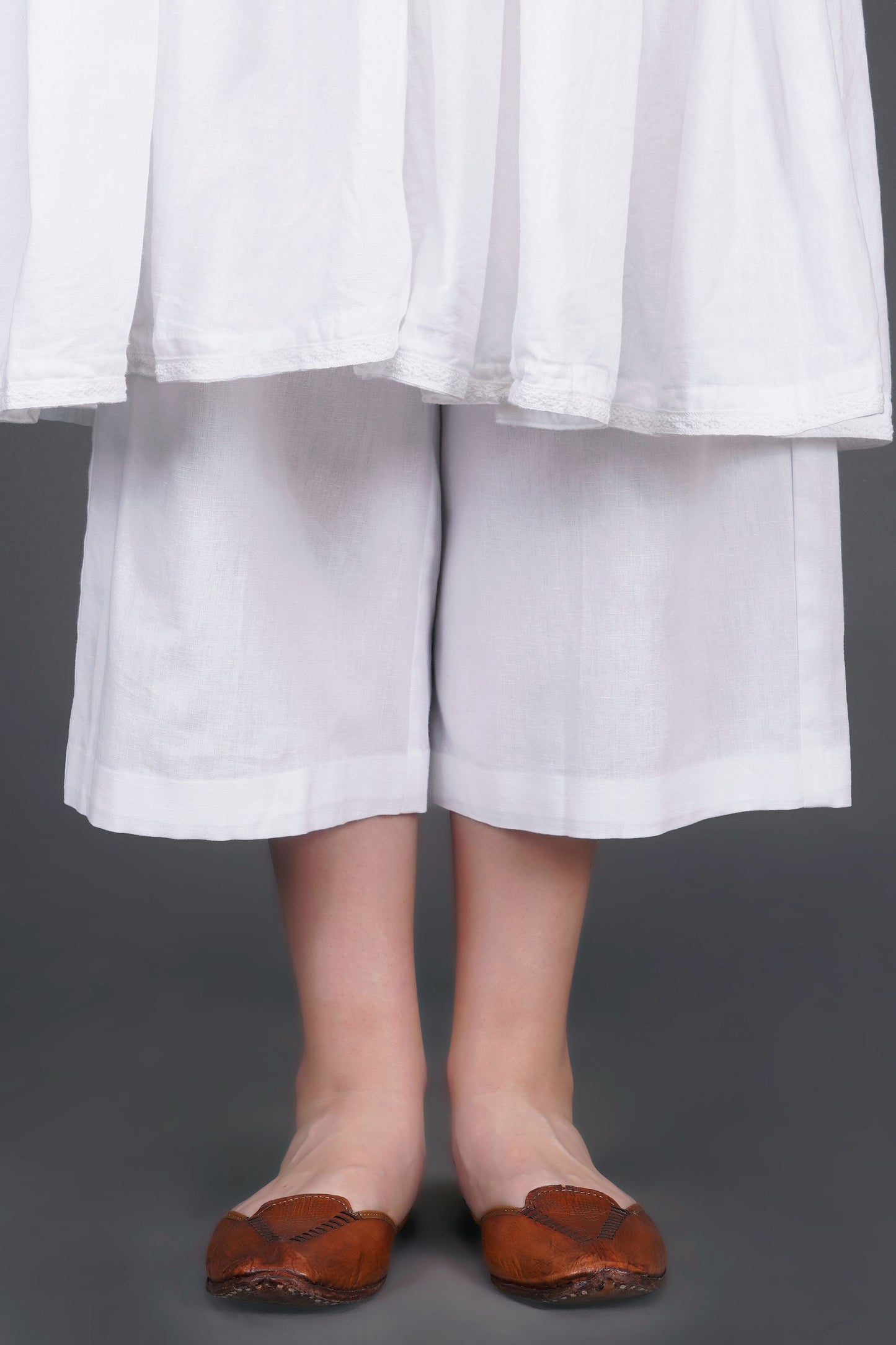 The Flary Pullover Kurta | The White Cotton Collection