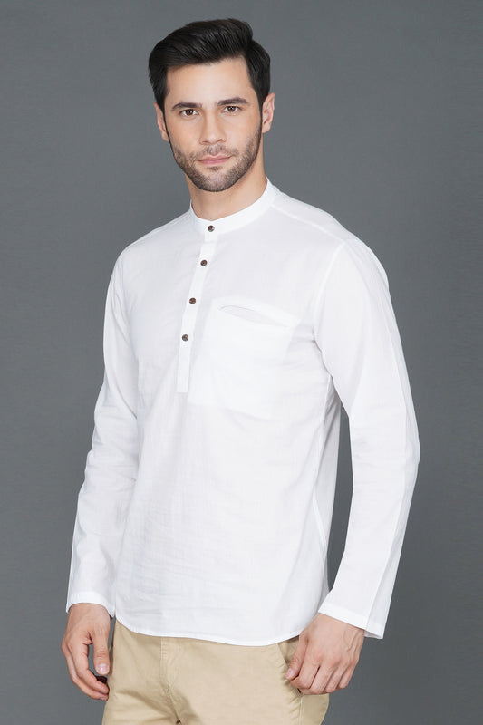 Cotton men's short kurta