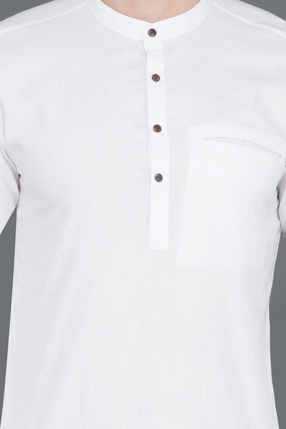 Cotton men's short kurta