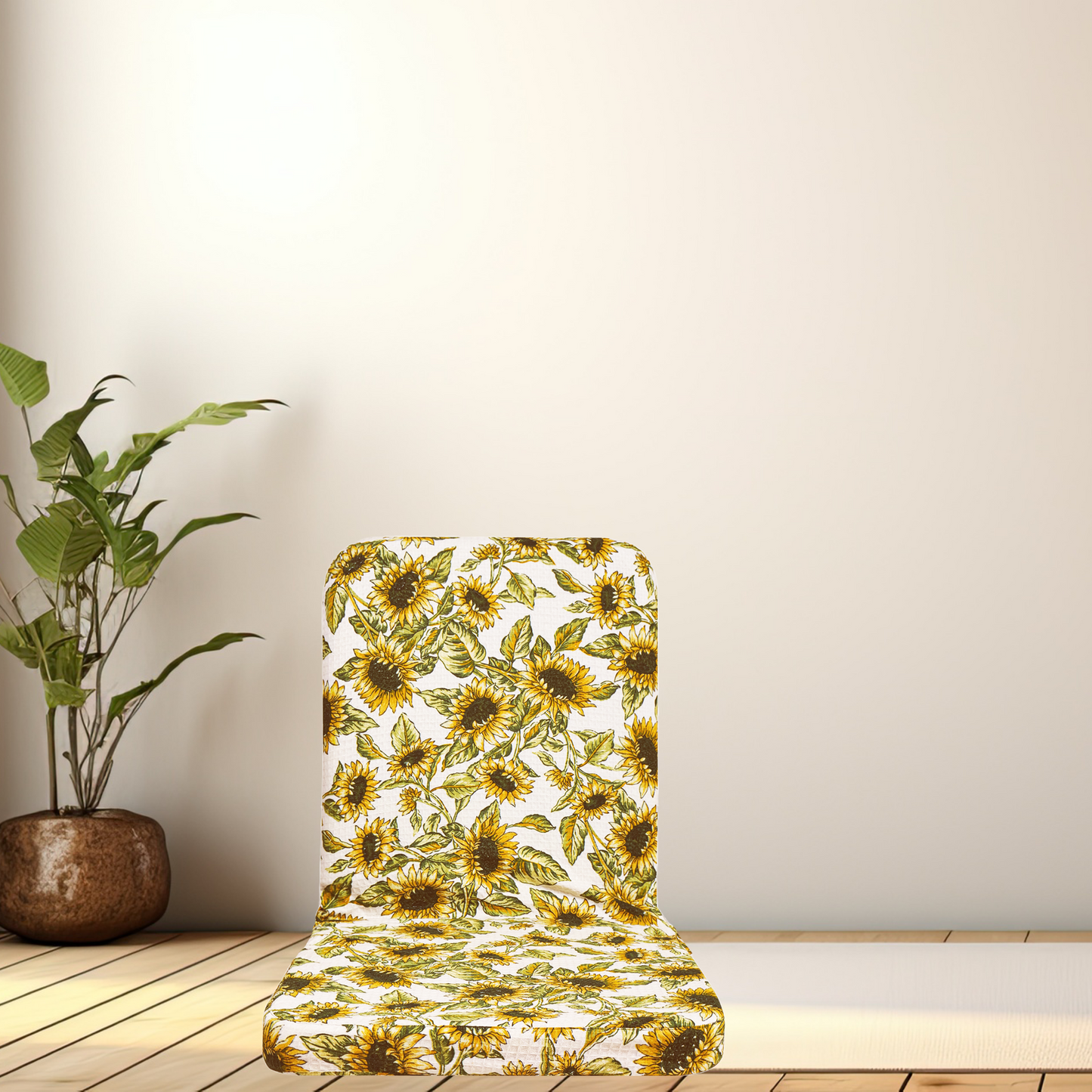 Premium Artistic Meditation Chair | Green Breeze