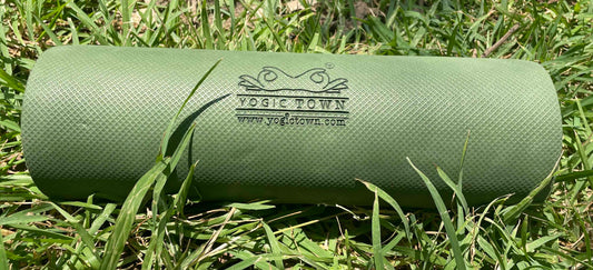 Rubber yoga roller