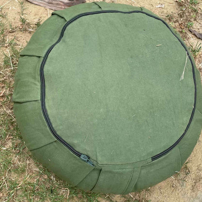 Yoga Round Pillow / Meditation Cushion | Green