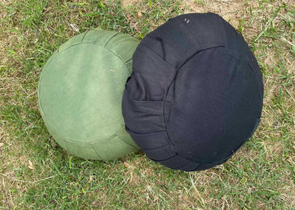 Yoga Round Pillow / Meditation Cushion | Green