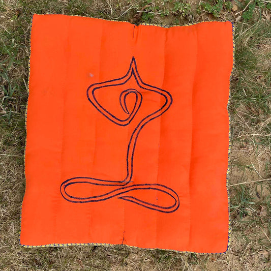 Meditation Cushion/Seat | Orange