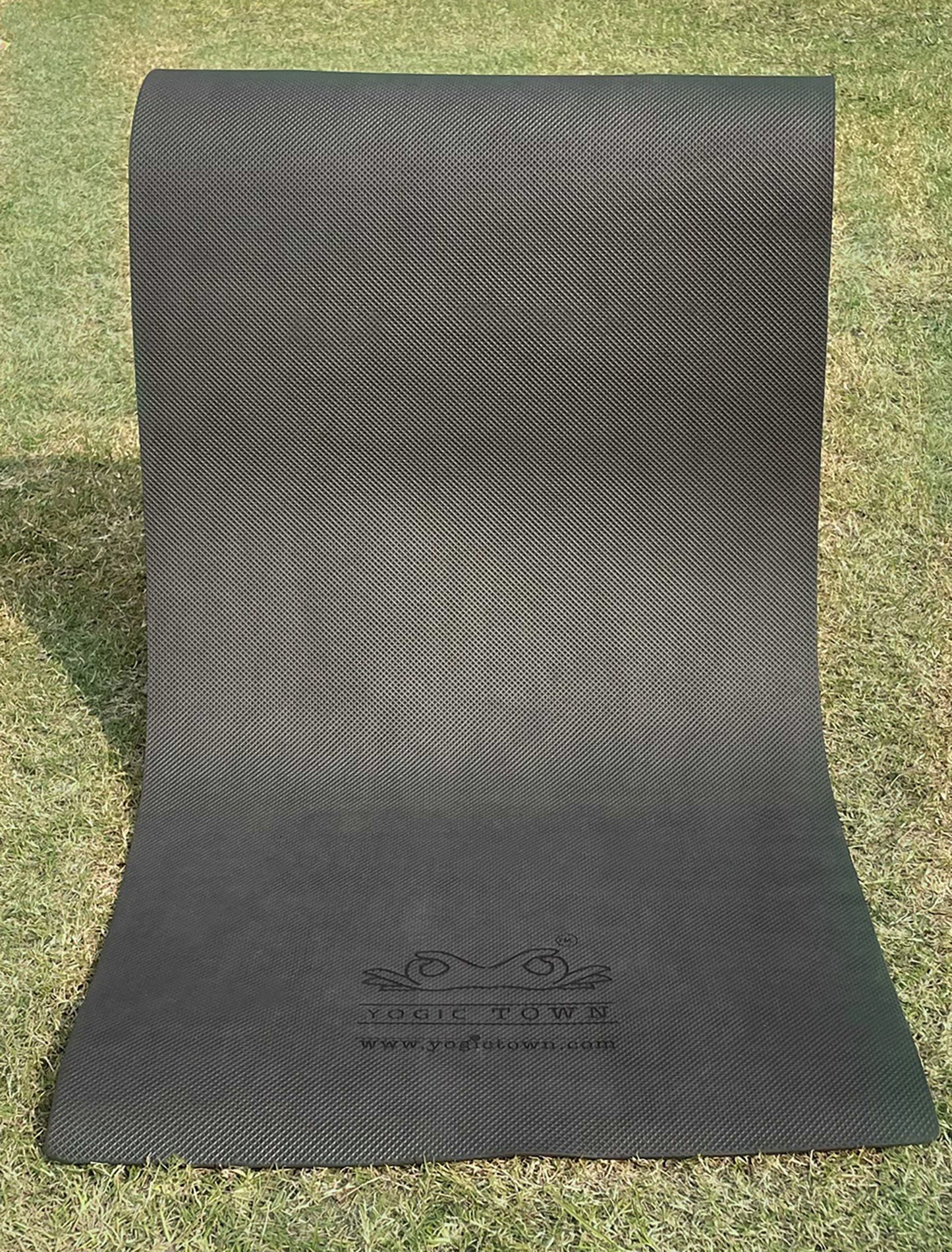 Black Rubber Yoga Mat | 6mm