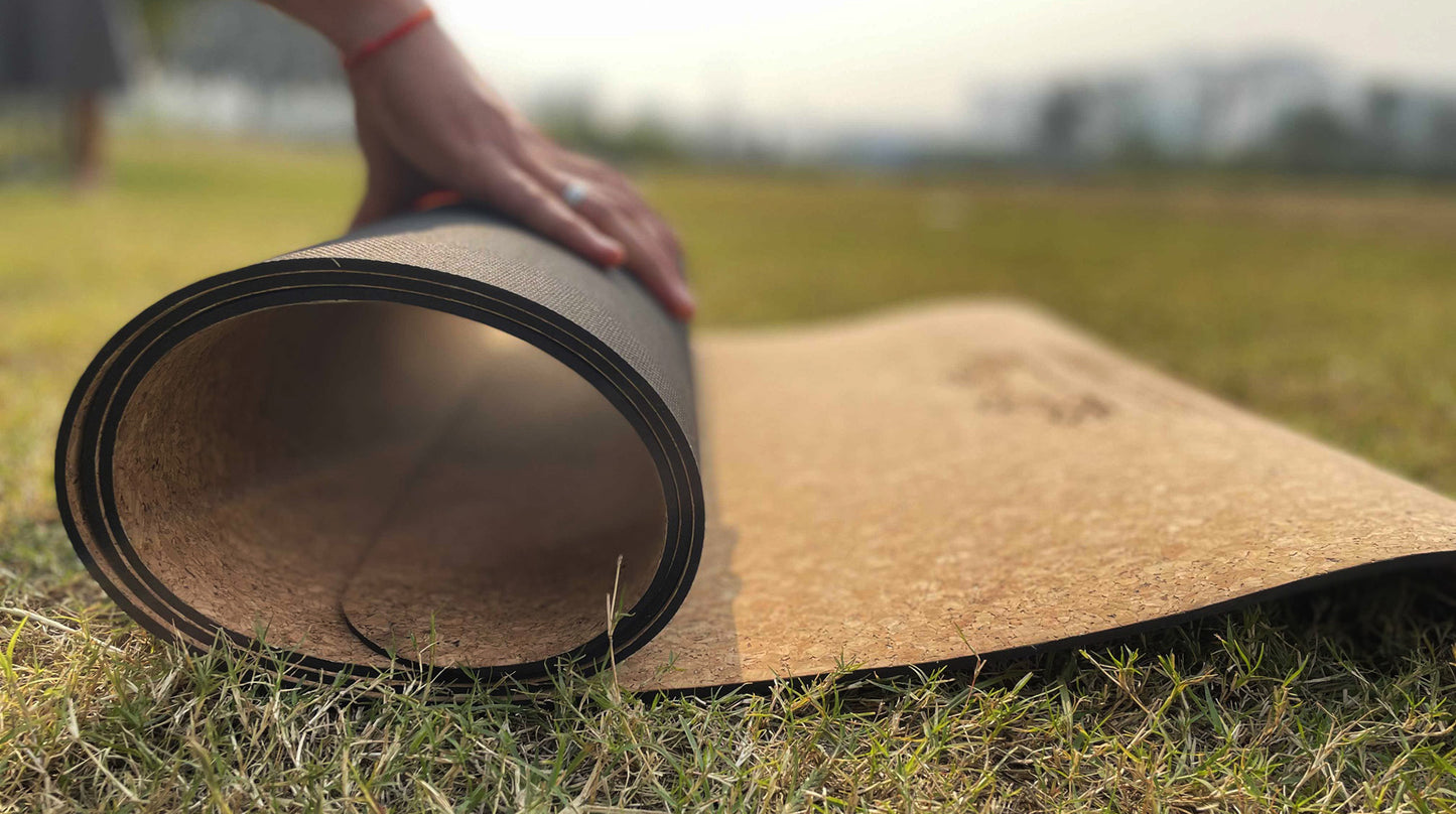 Eco-Friendly Cork Yoga Mat | 4 mm