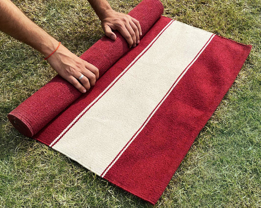 Natural Cotton Yoga Mat | 3mm