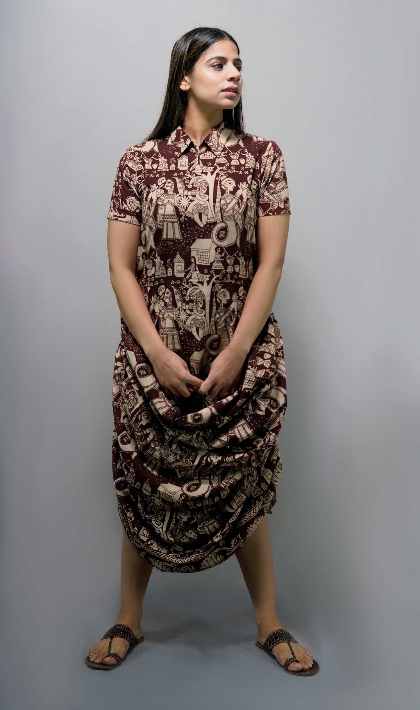 Kalamkari Boho Dress | Designer Wear | Eco Friendly