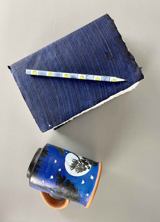 Indigo Print Diary