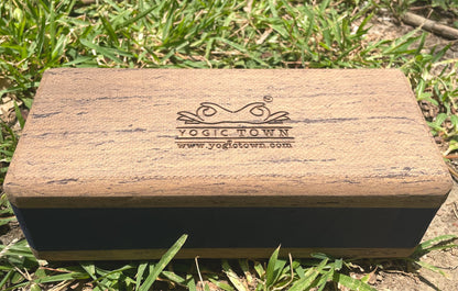 Foam Yoga Blocks Wood Print (Set of 2)